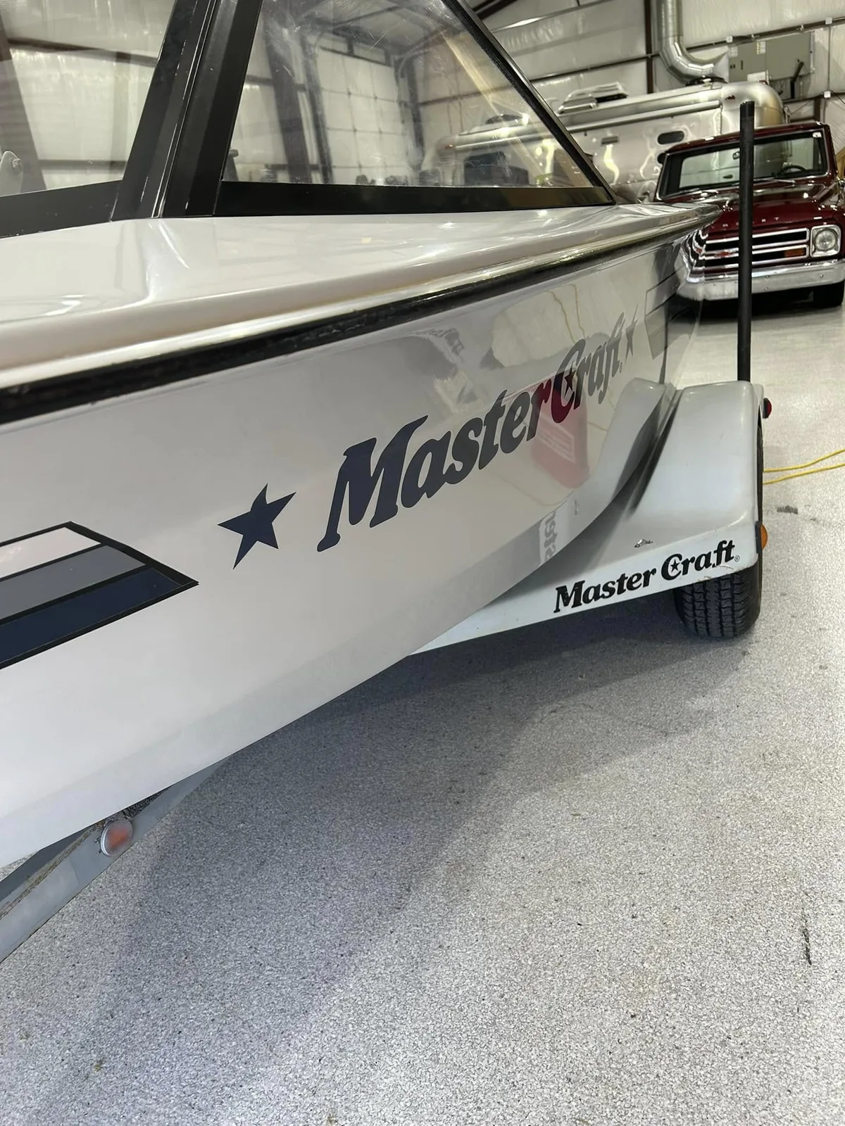MasterCraft ski boat hull